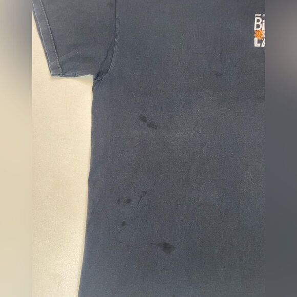 VINTAGE Billboard Latina Graphic T-shirt Men Large Black Short Sleeve Music - Picture 3 of 8